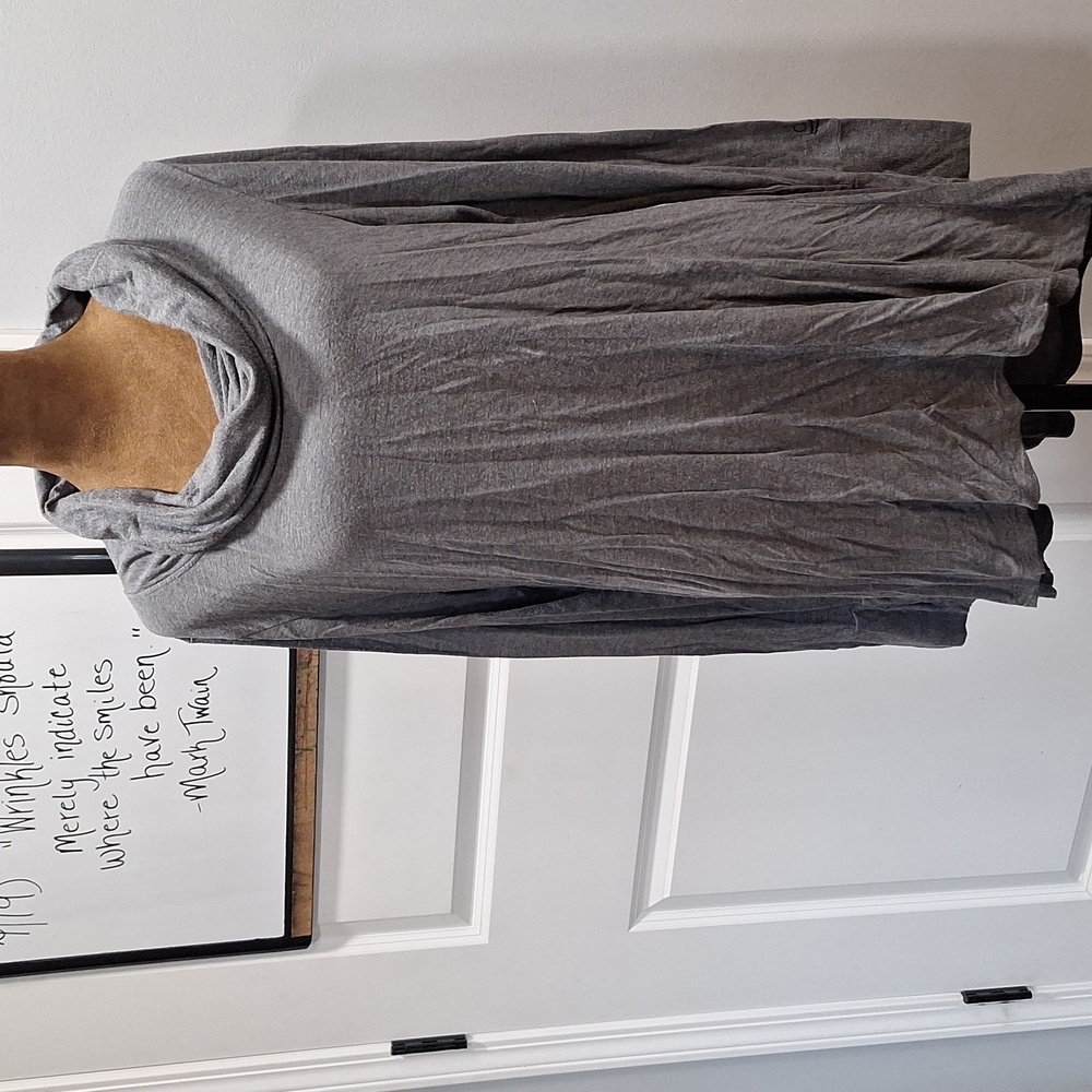 Cuddl Duds Gray Softwear with Stretch Top